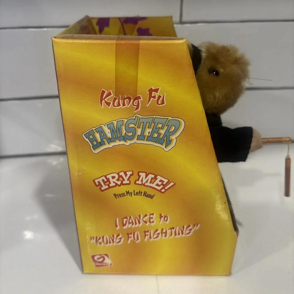 Gemmy Kung Fu Hamster Sings & Dances to Kung Fu Fighting Tested